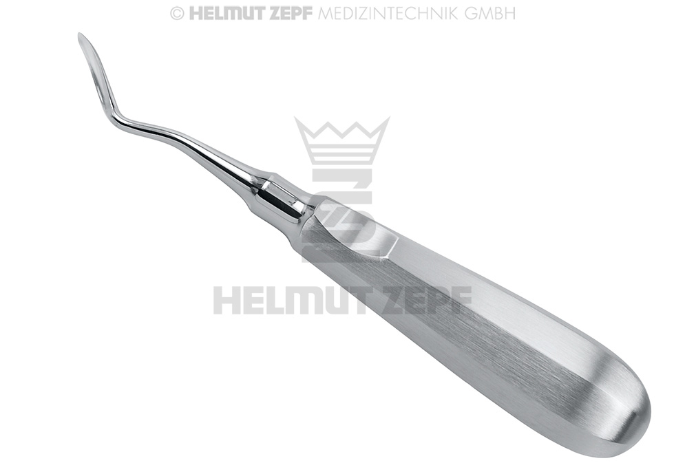 Élévateur de racines apical avec appui-doigt, modèle Fig. 302 - Helmut Zepf (17.302.00) - Delynov