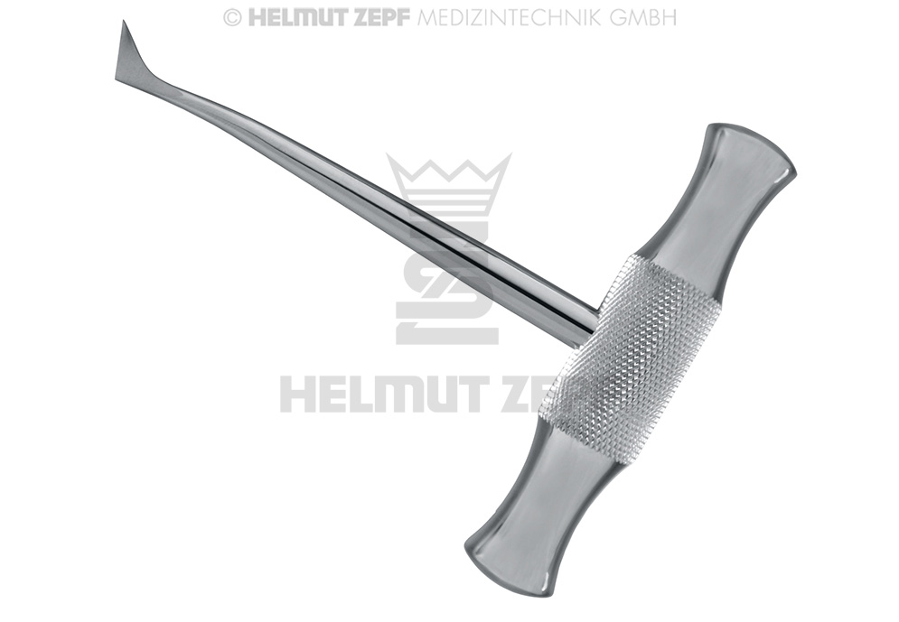 Élévateur chirurgical de racines Winter, figure 12-L, côté gauche - Helmut Zepf (17.337.15) - Delynov