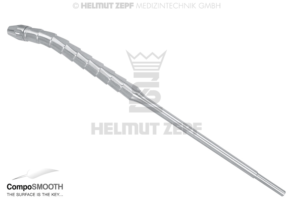 Porte-pinceau chirurgical avec insert en silicone, angle 30° - Helmut Zepf (19.200.30) - Delynov