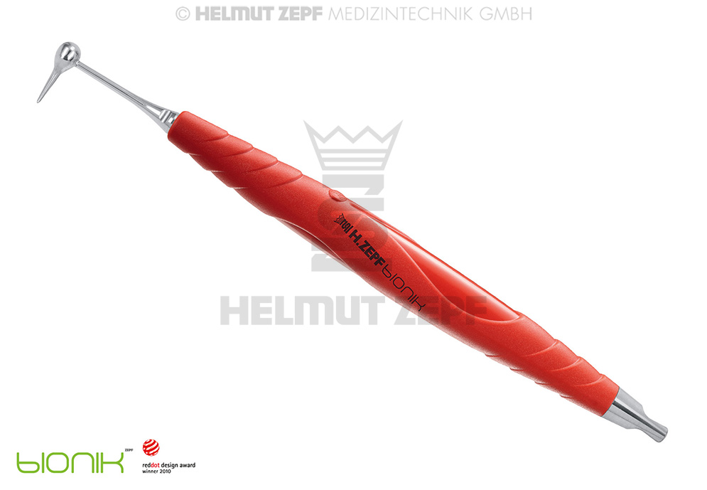 Elévateur pour prothèses dentaires du Dr Wietzorke - Helmut Zepf (19.265.05) - Delynov