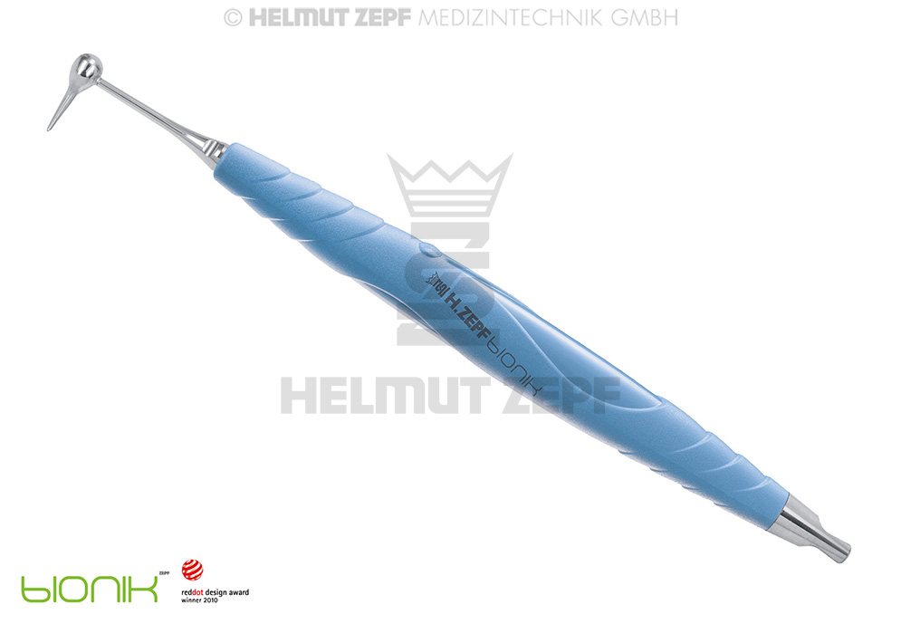 Élévateur chirurgical pour la pose de prothèses dentaires du Dr. Wietzorke - Helmut Zepf (19.265.06) - Delynov