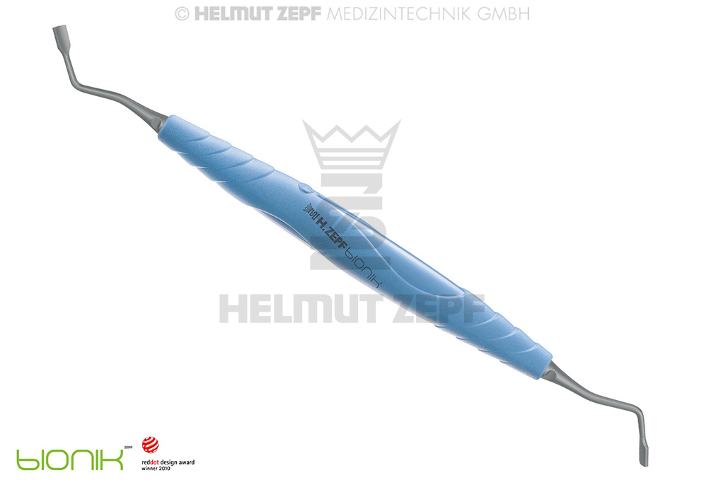Applicateur chirurgical pour matériel d'augmentation osseuse, double embout - Helmut Zepf (19.603.10TI) - Delynov
