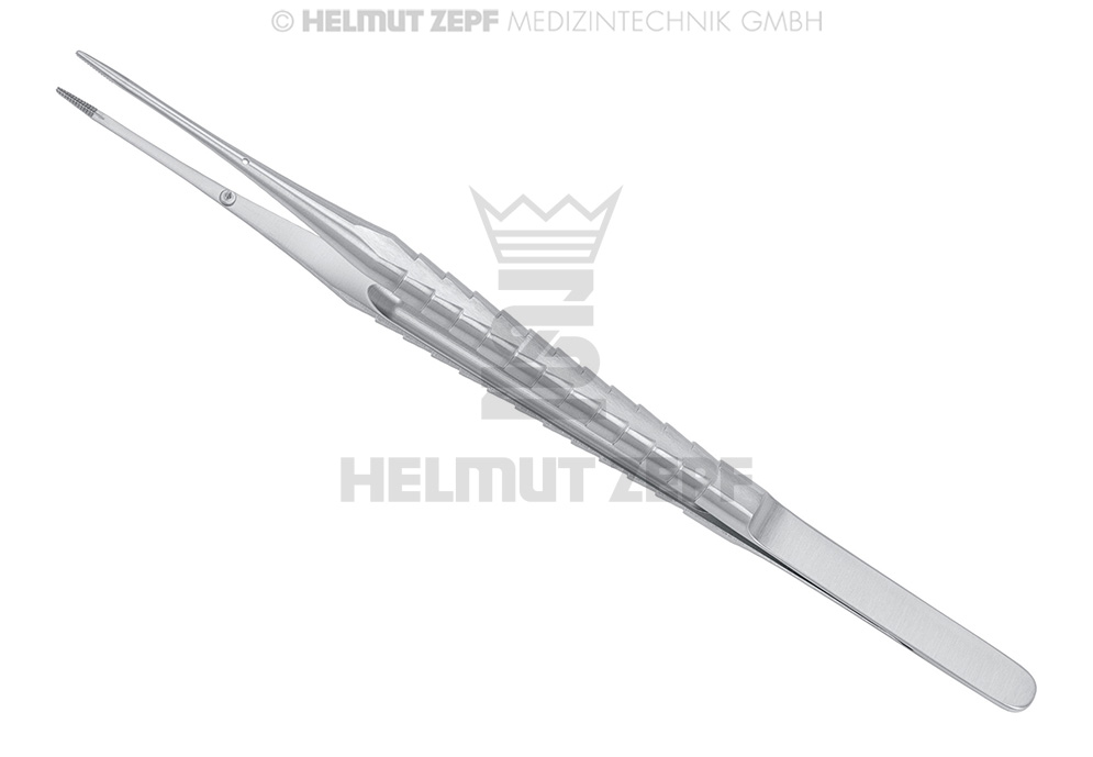 Micro-pince chirurgicale d'après Cooley, slim line, droite, 18 cm, inoxydable, Zepf-Line - Helmut Zepf (22.815.17S) - Delynov