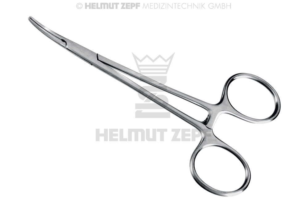 Pince hémostatique Halstead-Mosquito, 12 cm - Helmut Zepf (23.059.12) - Delynov