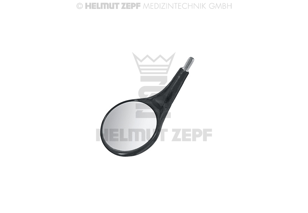 Miroir buccal frontal en titane pour chirurgie, lot de 5 - Helmut Zepf (24.062.24) - Delynov