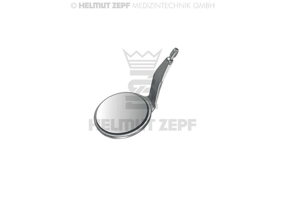 Miroir dentaire non grossissant en acier inoxydable, figure 4 - Helmut Zepf (24.072.24.) - Delynov