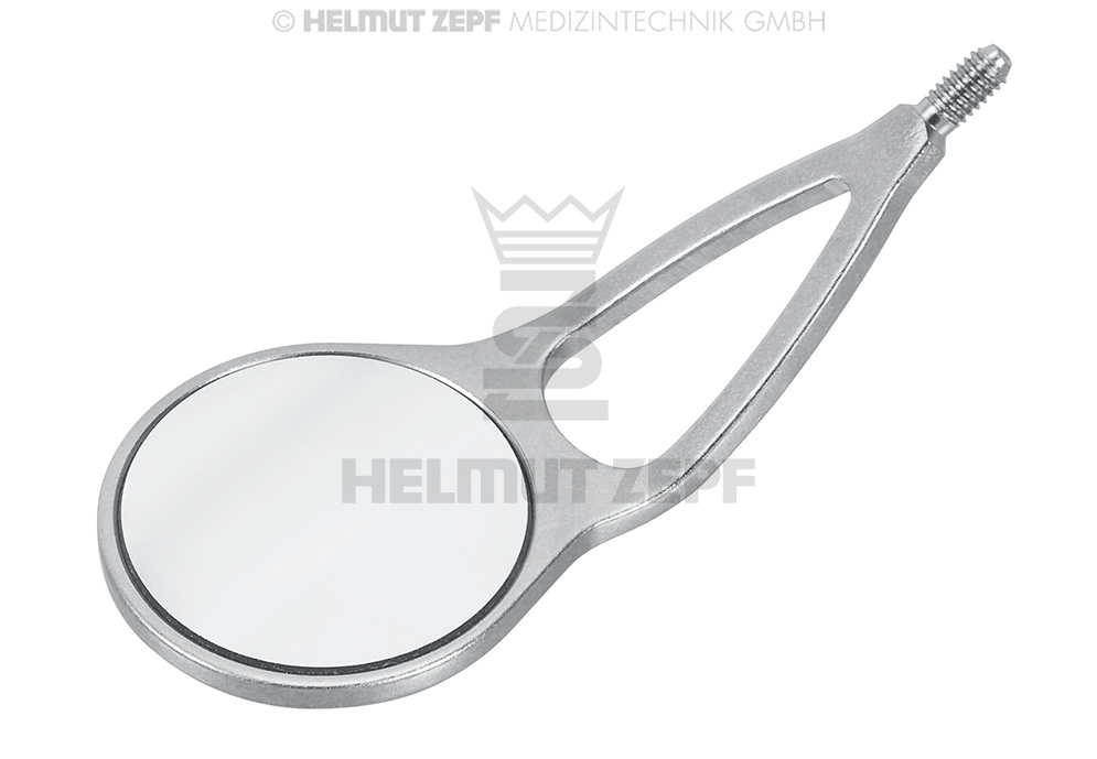Cheek and forehead surgical retractor, open surface, flat shape - Helmut Zepf (24.079.22) - Delynov