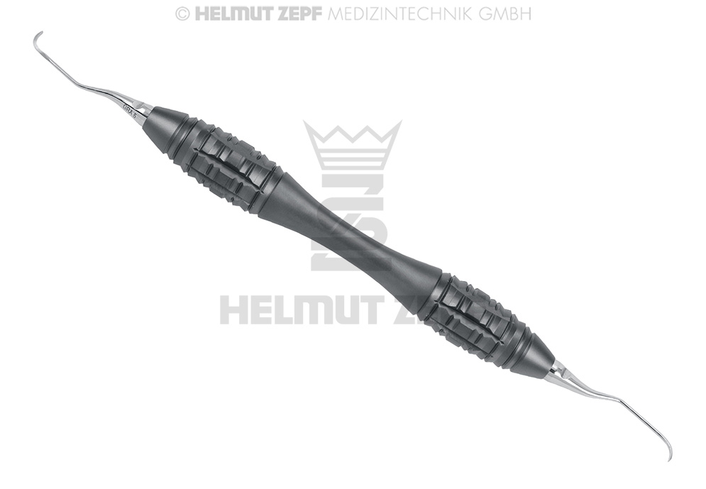 Curette de Gracey parodontale 5-6, spécial périodonte, design Hürzeler / Zuhr - Helmut Zepf (24.744.05G-HZU) - Delynov