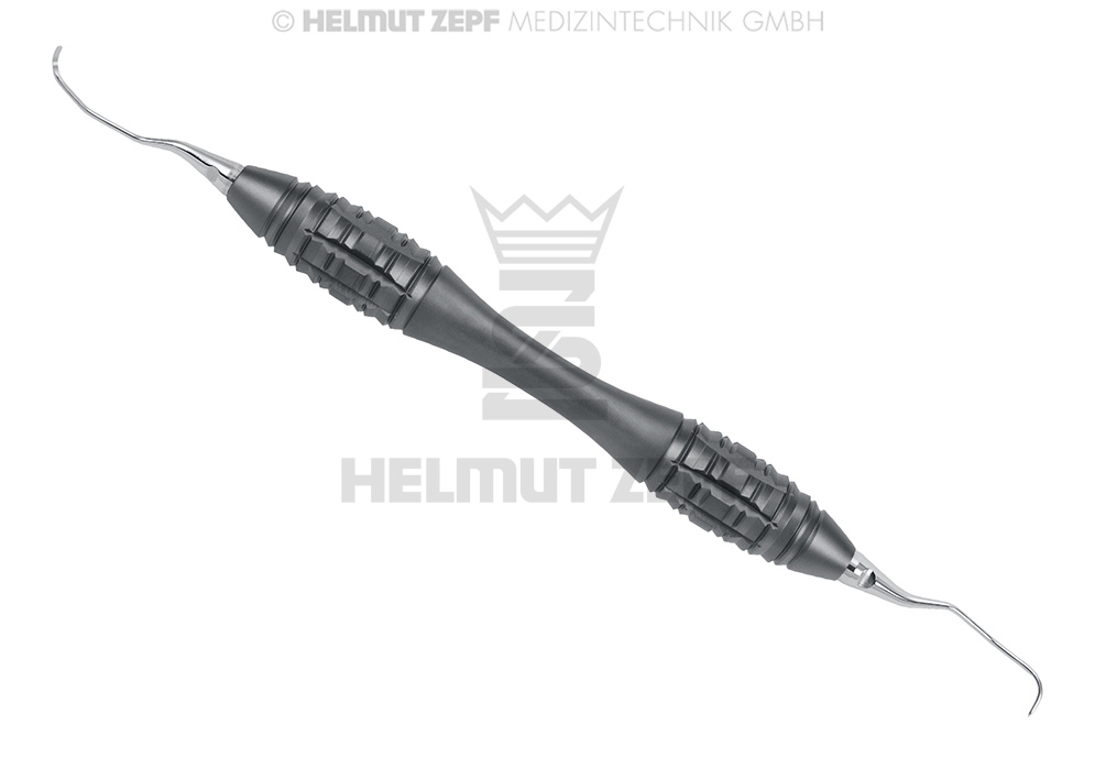 Curette parodontale Gracey 11-12, spécial Hürzeler / Zuhr Design - Helmut Zepf (24.744.11G-HZU) - Delynov