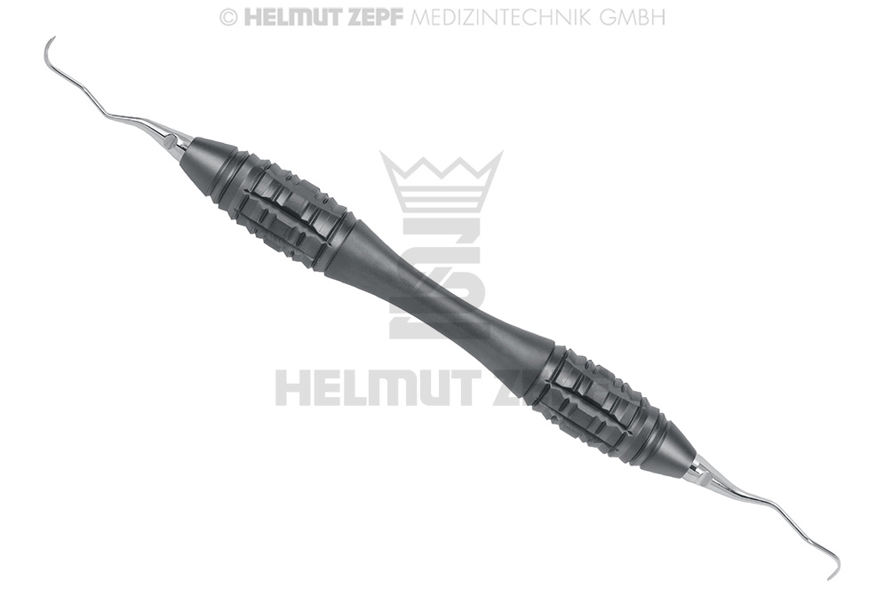 Curette parodontale Gracey, double extrémité 13-14, design Hürzeler / Zuhr - Helmut Zepf (24.744.13G-HZU) - Delynov