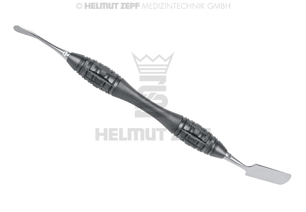 Raspateur chirurgical Glickman double extrémité, dépositaire Prichard et Huerzeler - Helmut Zepf (24.744.25HZU) - Delynov