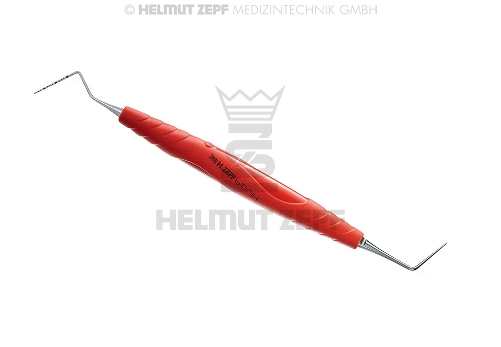 Sonde parodontale chirurgicale North Carolina combinée - Helmut Zepf (24.853.24) - Delynov