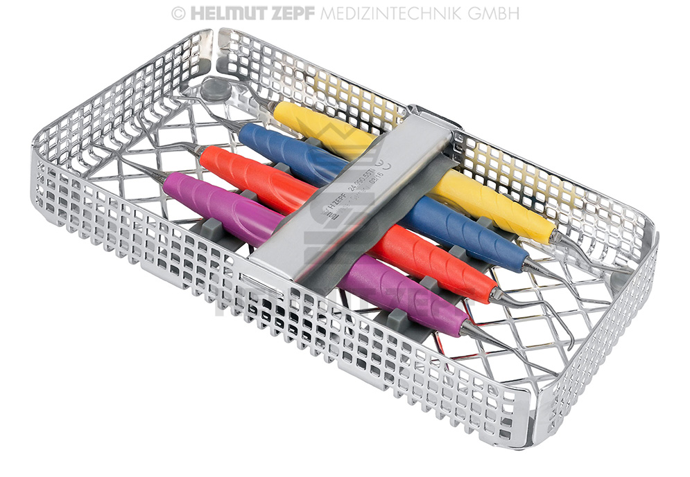 BIONIK PROPHYLAXIS KIT WITH GRACEY CURETTES - Helmut Zepf (24.990.55TI) - Delynov