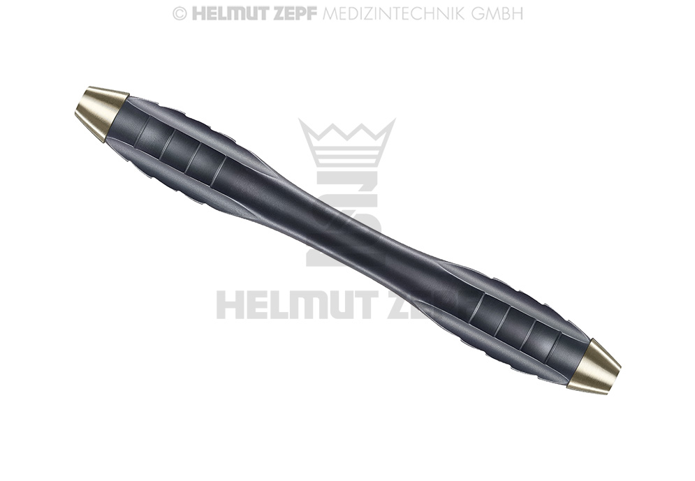 Manche chirurgical à deux extrémités Z-Shape Relax, filetage M4 x 0,5 mm - Helmut Zepf (26.010.05OX) - Delynov