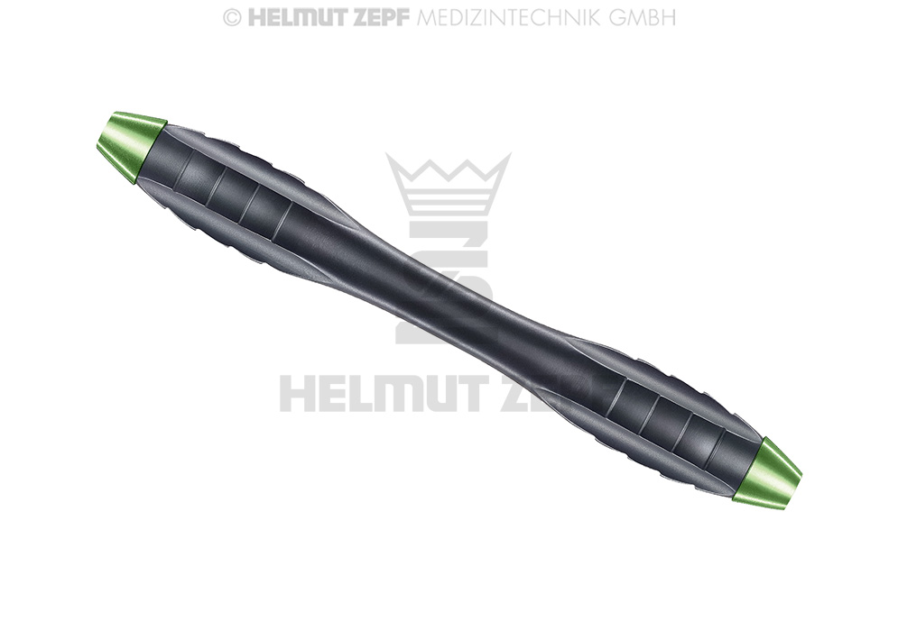 Double-ended relaxing handle, Z-shape, M4 x 0.5 mm thread - Helmut Zepf (26.010.08OX) - Delynov