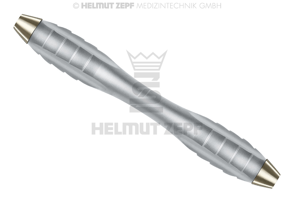 Z-Shape Relax dental surgery instrument, champagne handle, concave cavity, convex scale - Helmut Zepf (26.030.05) - Delynov