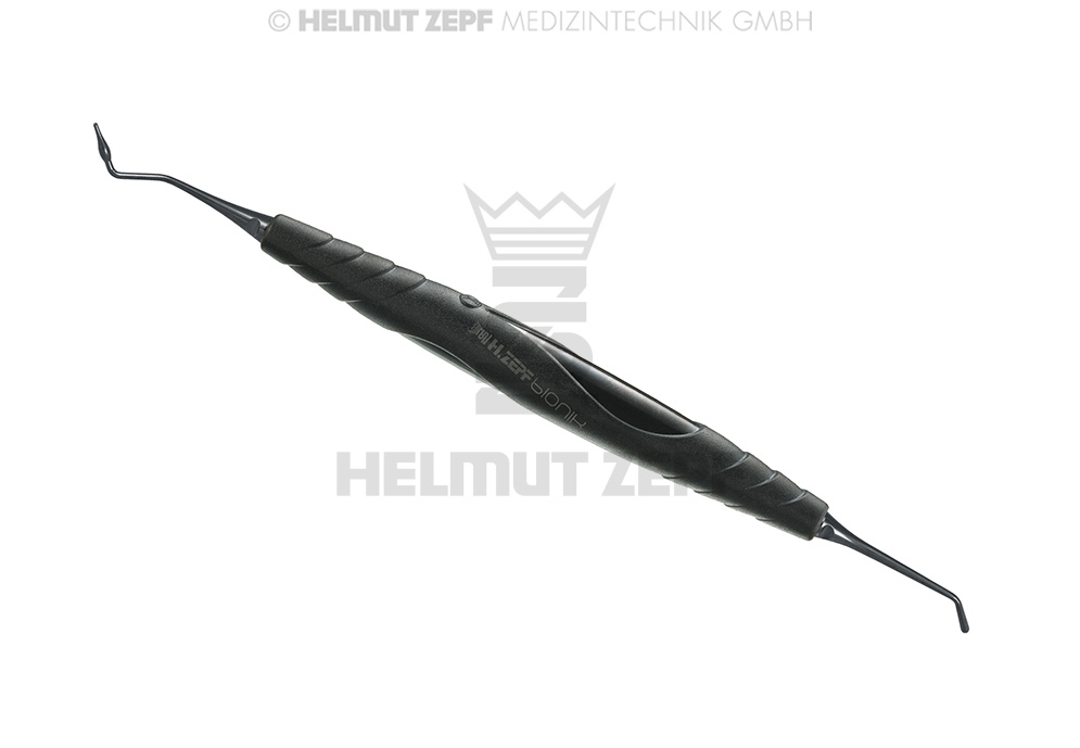 Composite fissure shaping surgical instrument with plugger - Helmut Zepf (26.120.34TI) - Delynov