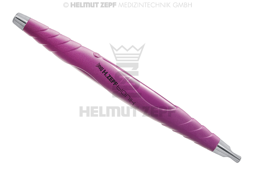 Universal PEEK surgical handle for M2x0.5 interchangeable inserts - Helmut Zepf (26.197.04) - Delynov