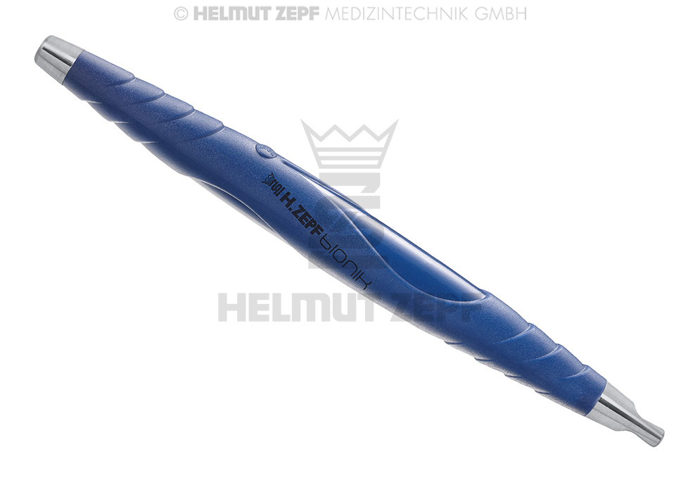 Universal PEEK surgical handle for M2x0.5 interchangeable inserts - Helmut Zepf (26.197.07) - Delynov