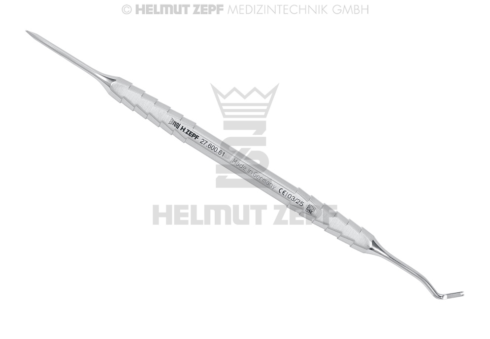 Adaptateur de ligature double à embouts avec surface moletée - Helmut Zepf (27.600.61) - Delynov