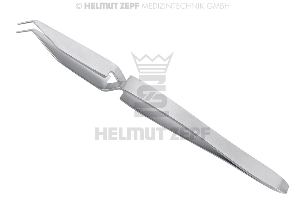 Orthodontic bracket positioning and angulation tweezers - Helmut Zepf (31.299.21) - Delynov