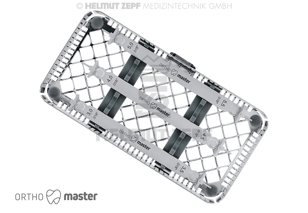 Kit de positionnement de brackets pour arc .018" Hammad-Schmidfor - Helmut Zepf (33.261.18) - Delynov