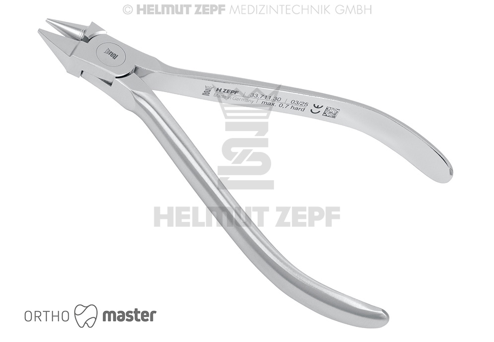 Pince à plier en acier trempé forgé, angle de 11,5 mm - Helmut Zepf (33.711.30) - Delynov