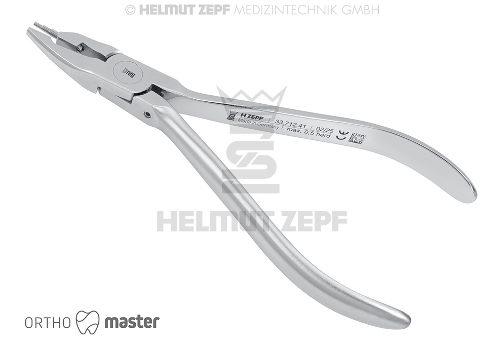Tweed 3-step arch bending pliers with interchangeable inserts - Helmut Zepf (33.712.41) - Delynov