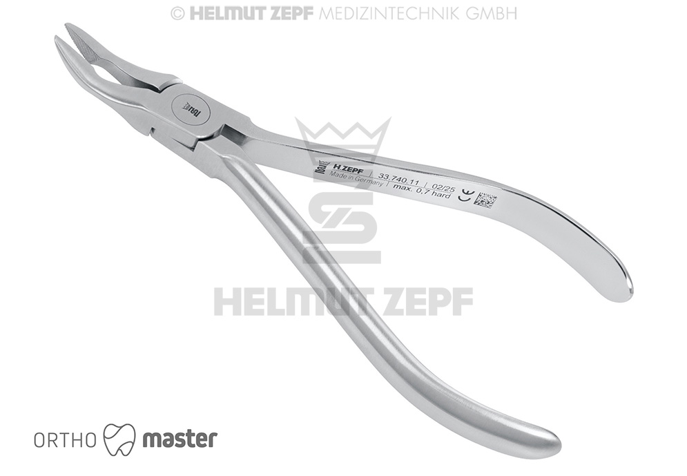 Pince porte-ligature Weingart standard, forgée en acier trempé - Helmut Zepf (33.740.11) - Delynov