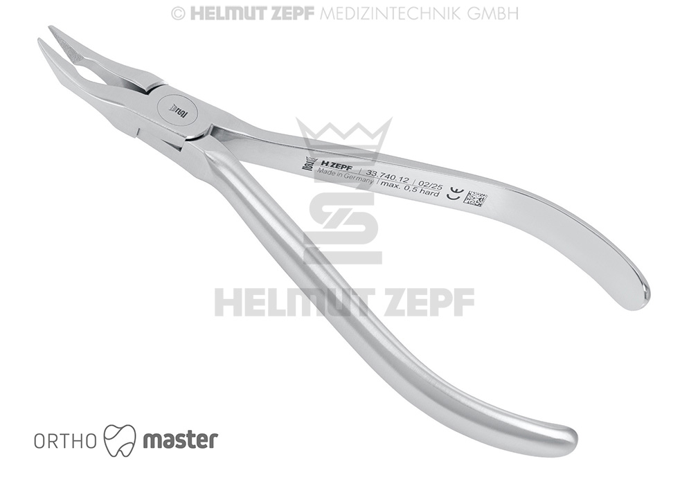 Pince porte-ligature de Weingart mini, 13 cm, en acier trempé forgé - Helmut Zepf (33.740.12) - Delynov