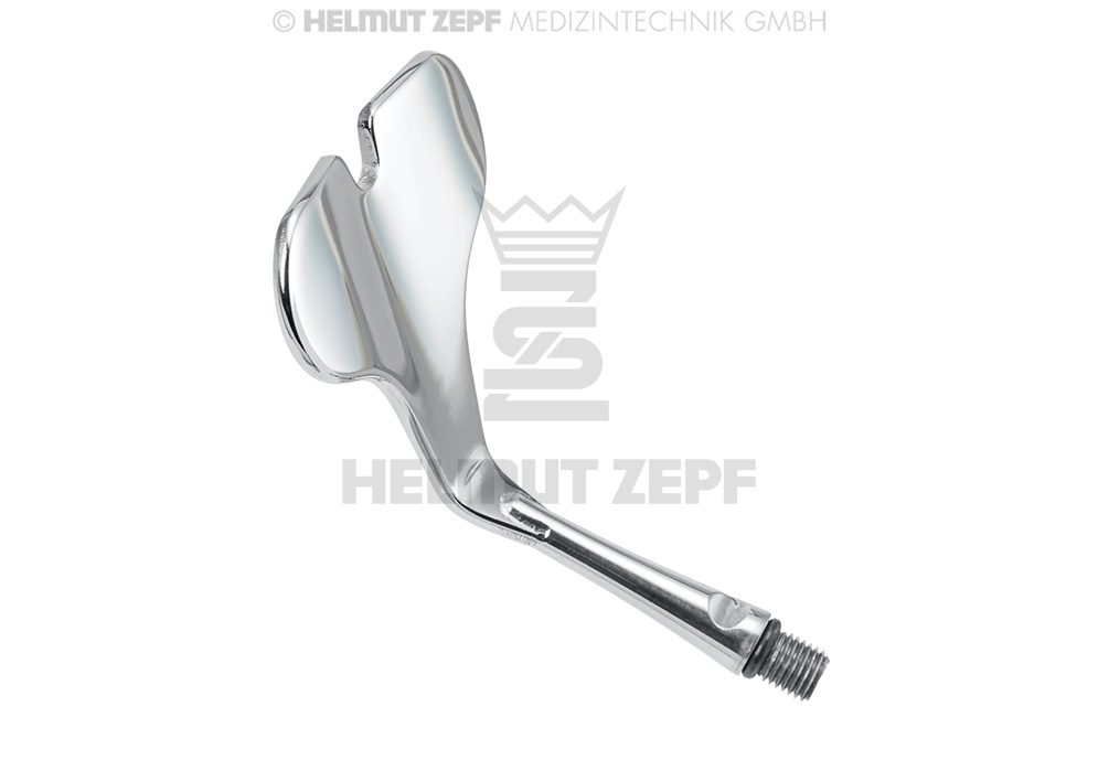 Écarteur chirurgical de type queue de baleine, taille 1, longueur 30 mm - Helmut Zepf (37.448.30) - Delynov