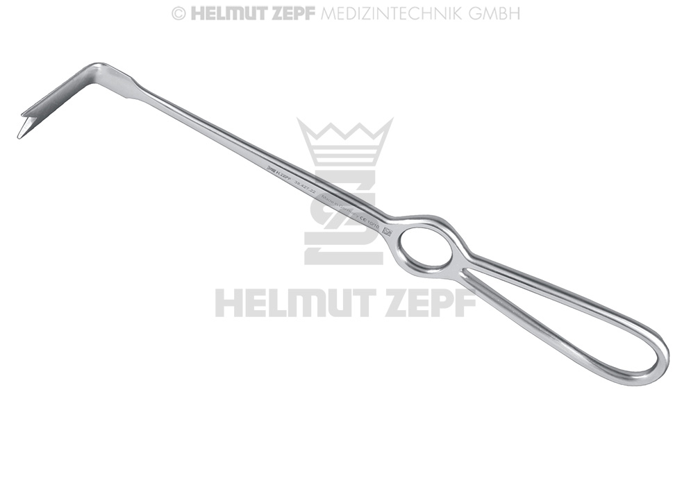 Ecarteur nasal pour spina nasalis, 22 cm, 42 x 10 mm - Helmut Zepf (38.427.22) - Delynov