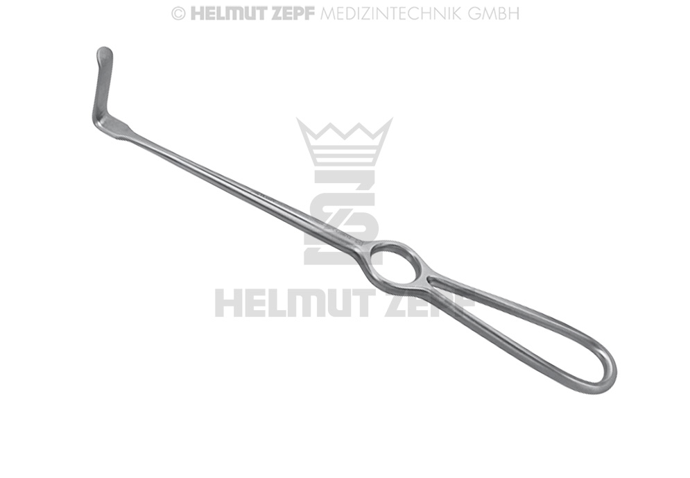 Obwegeser Soft Tissue Retractor, curved upwards - Helmut Zepf (38.428.02) - Delynov