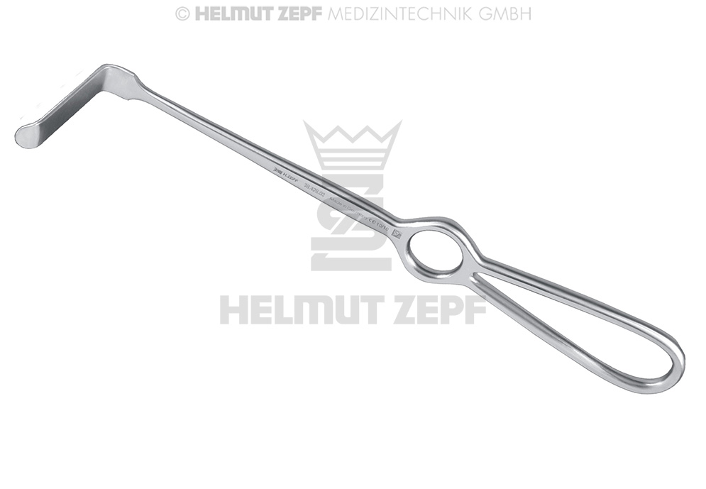 Ecarteur de parties molles Obwegeser, courbe vers le haut - Helmut Zepf (38.428.03) - Delynov