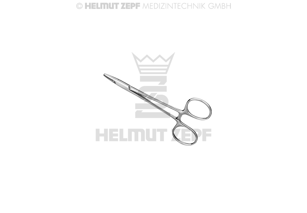 Porte-aiguille chirurgical DERF, longueur 12 cm - Helmut Zepf (41.240.12) - Delynov