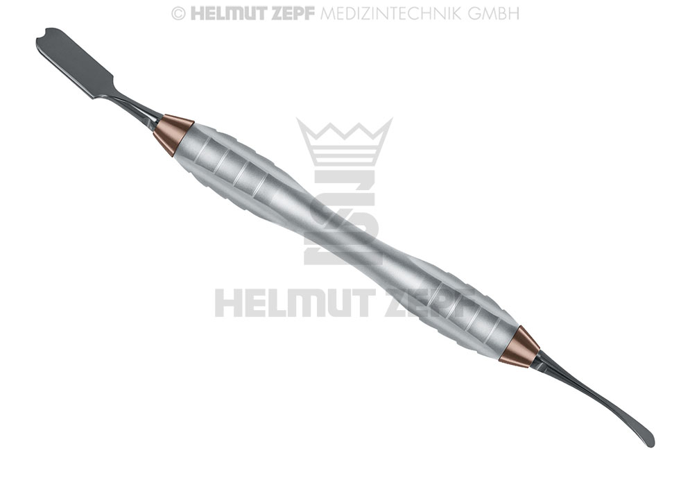 Raspatoire de Prichard modifié Onyx combiné à pointe interchangeable et manche en Z - Helmut Zepf (41.370.02OXZ) - Delynov