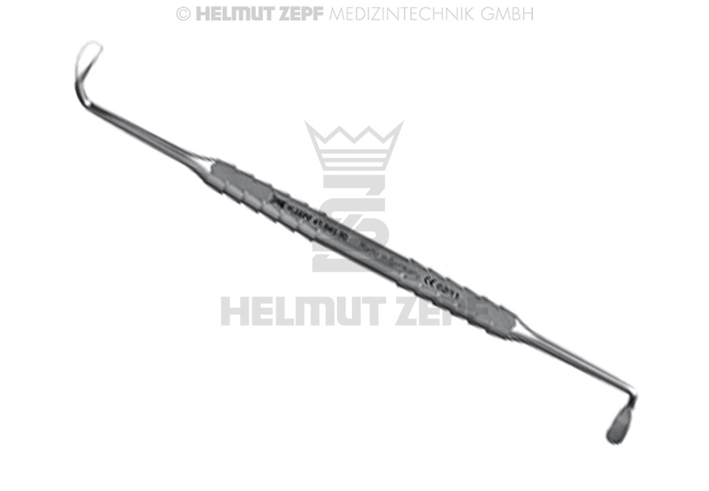 Double-ended sinus curette 5.0 mm - Helmut Zepf (41.846.80) - Delynov