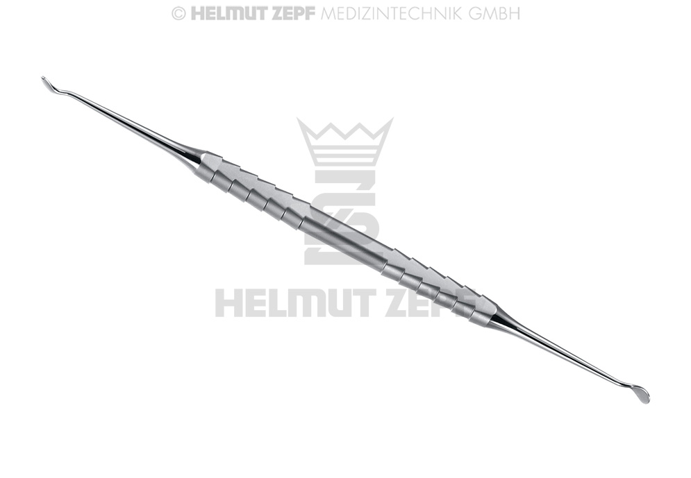 Instrument chirurgical pour sinus lift, double extrémité, embout émoussé, 4,8 / 4,2 mm - Helmut Zepf (41.848.01) - Delynov