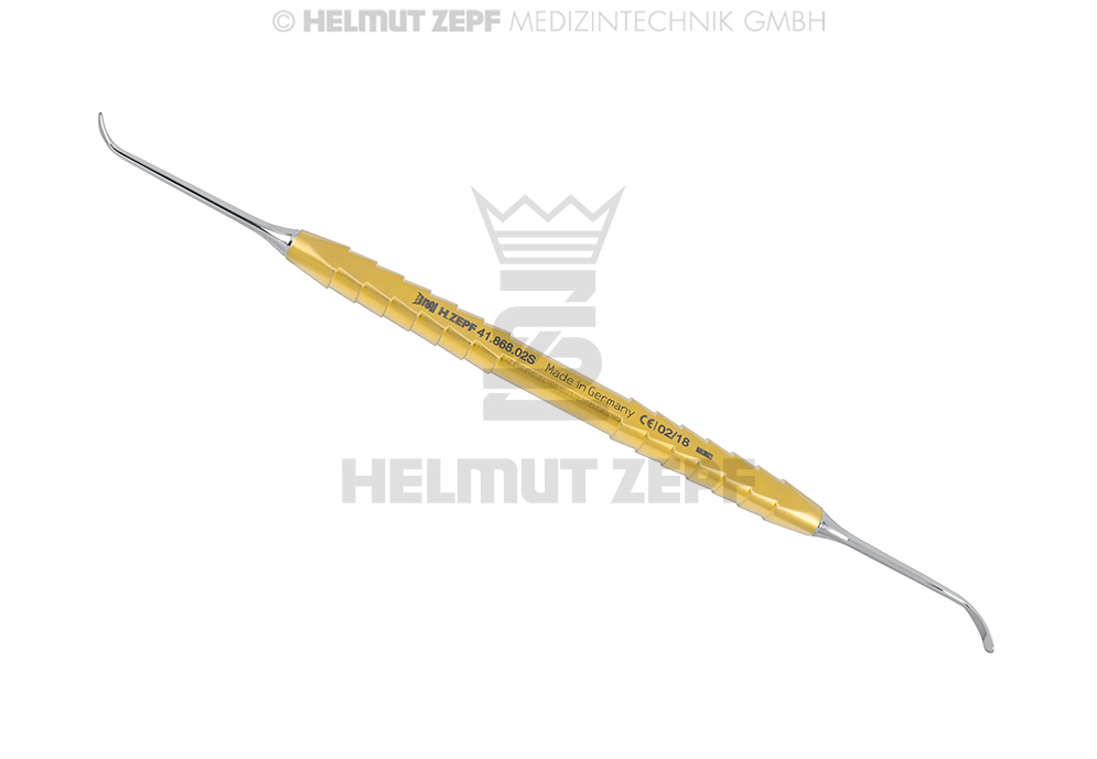 Élévateur de sinus Kirsch "Petit", angulation 60°/60° - Helmut Zepf (41.868.02S) - Delynov