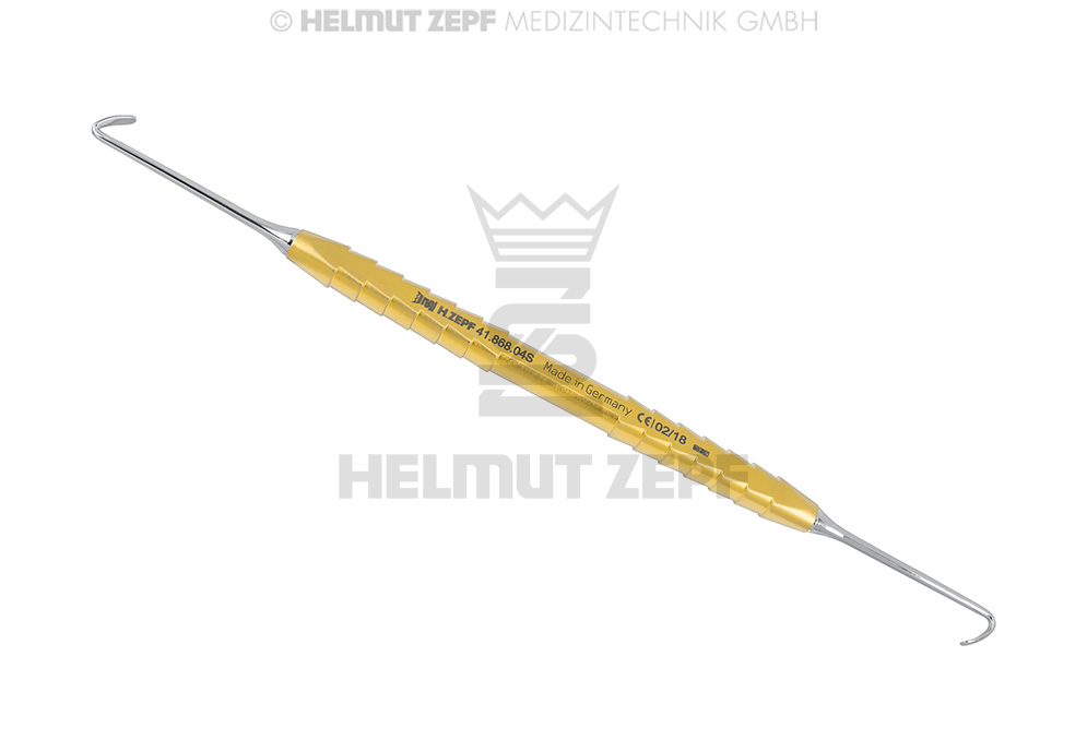 Kirsch sinus lift elevator small, 120°/120° angulation - Helmut Zepf (41.868.04S) - Delynov