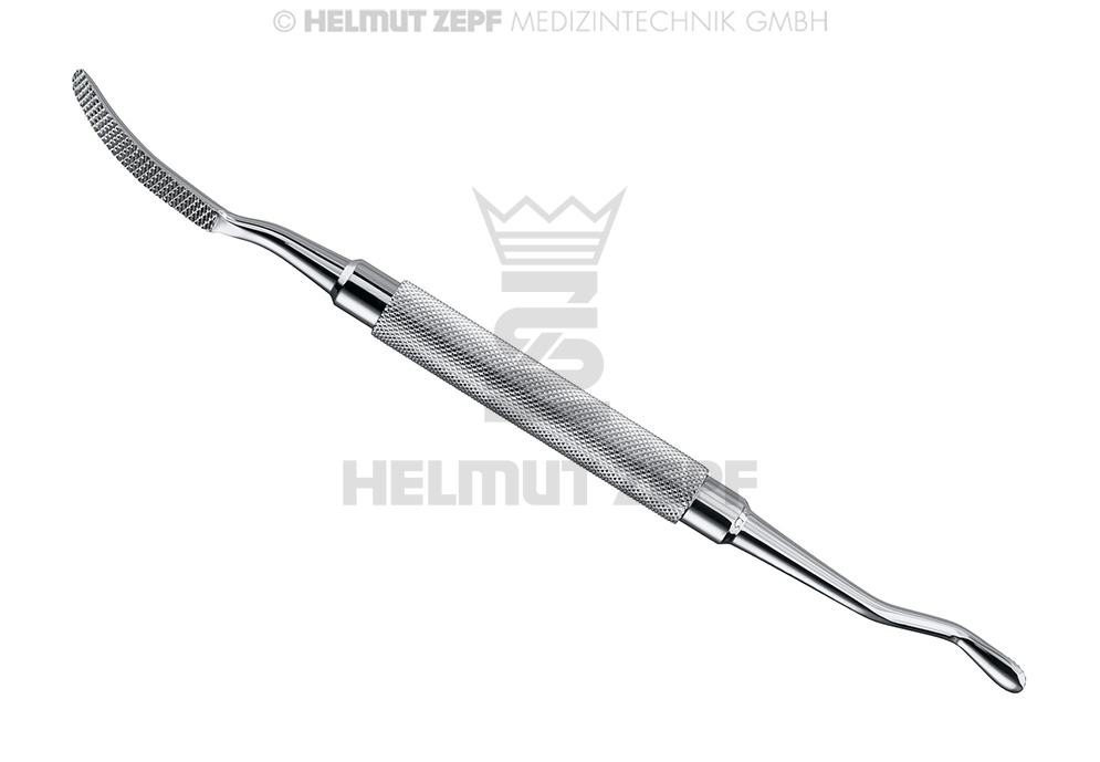 Miller-Colburn surgical file for osteotomy and alveolotomy, fig. 2 - Helmut Zepf (41.881.12) - Delynov