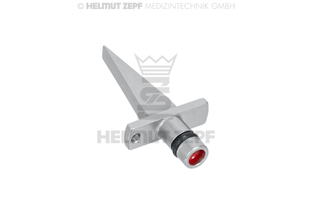 Cale chirurgicale 2 / 3,5 mm avec marquage rouge - Helmut Zepf (47.099.32) - Delynov