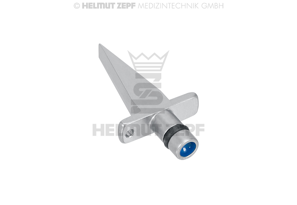 Cale chirurgicale de 3 à 3,5 mm, marquage bleu - Helmut Zepf (47.099.34) - Delynov