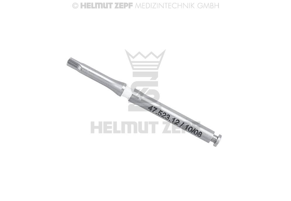 Cruciform slot surgical blade, 1.2 mm diameter, 15 mm length - Helmut Zepf (47.523.12) - Delynov