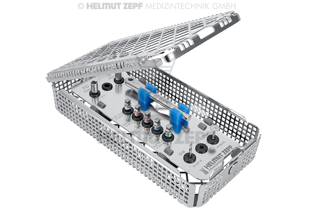 Kit chirurgical d'expansion osseuse avec vis d'expansion - Helmut Zepf (47.565.00) - Delynov
