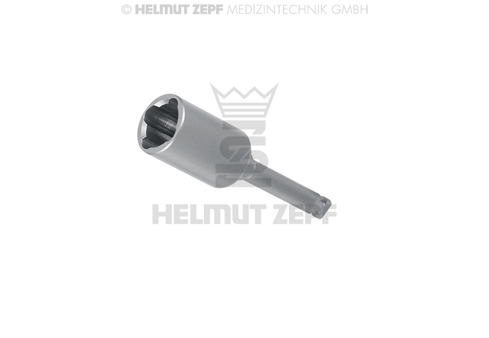 Adaptateur avec raccordement dentaire pour système d'expansion osseuse - Helmut Zepf (47.565.01) - Delynov