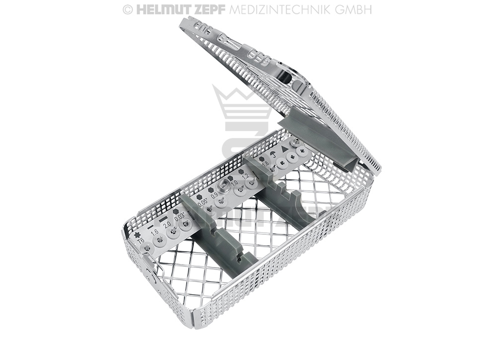 Jeu de tournevis pour laboratoire dentaire, composé de plusieurs modèles - Helmut Zepf (47.830.15) - Delynov