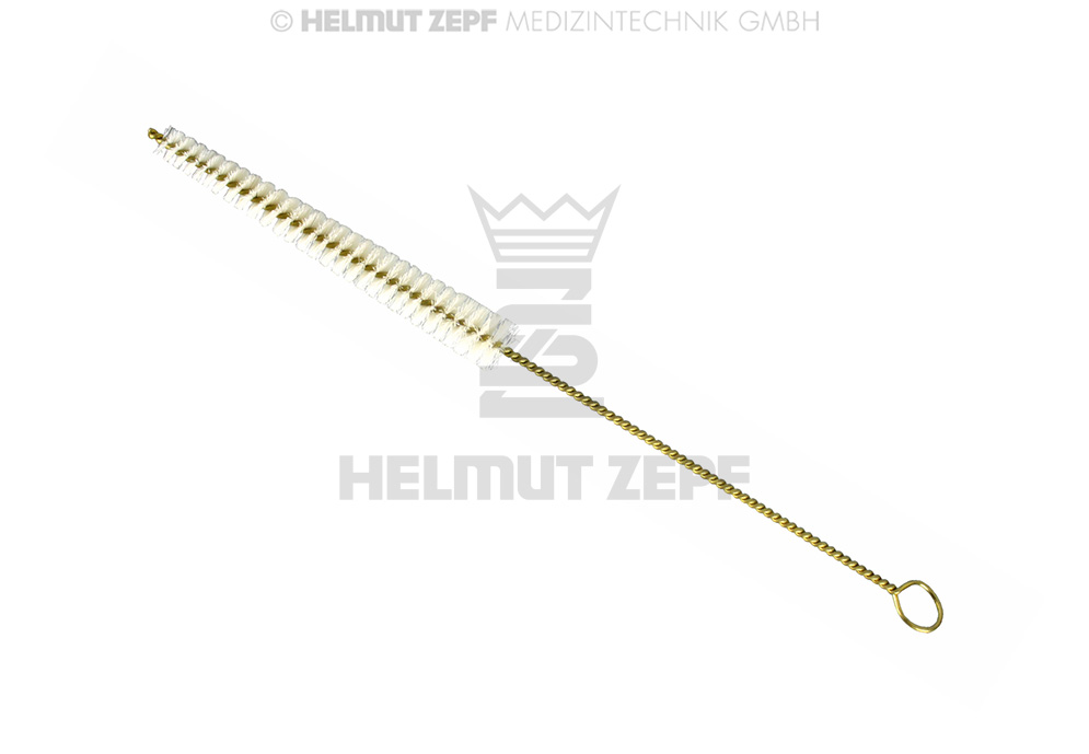 Brosse de nettoyage chirurgicale en poils de chèvre, forme conique - Helmut Zepf (85.903.00) - Delynov