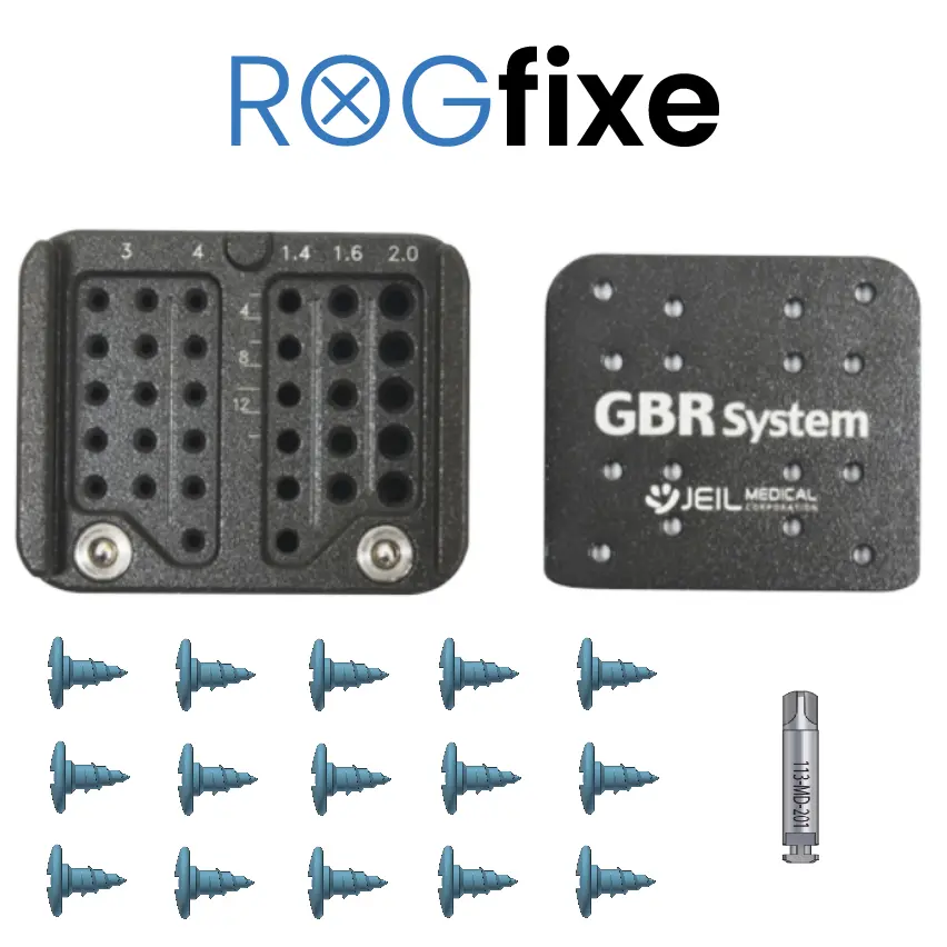 Kit micro-vis titane ROGFIXE 3mm pour ROG- Delynov 