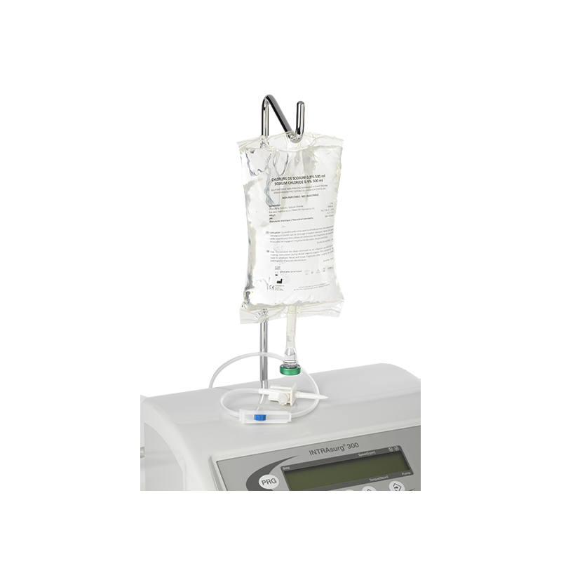 Poche de solution saline 500 ml à 0,9% (La boîte de 25) CHLORURE DE SODIUM - Serum physiologique- Hygitech - Delynov 